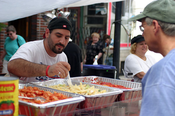 "I'z got the best ziti in town! You don't like it, I break you face!"