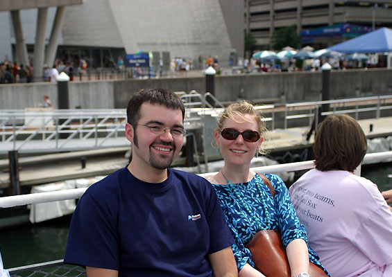 College buddies: Pete and Hilary