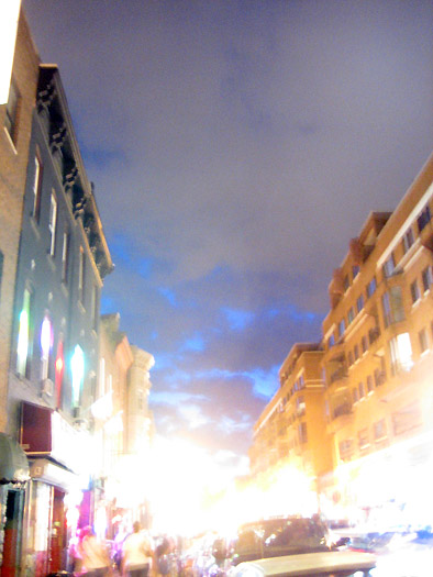 South street at night